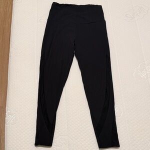 Oysho Black High-Waist Active Leggings Size M